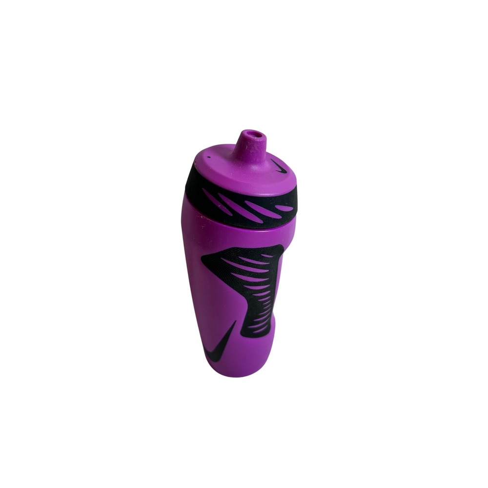 Nike HyperFuel Water Bottle 18oz Purple Black Squeeze Sports Kids